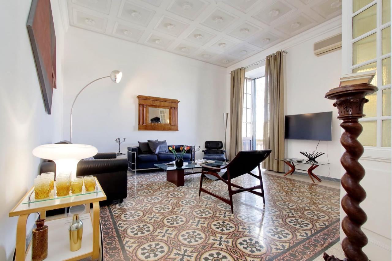 4Bnb - Tiberina Spacious Apartment Рим Екстериор снимка